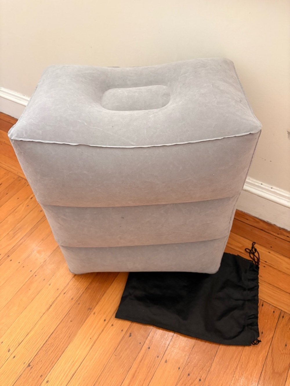 Inflatable Travel Footrest Pillow